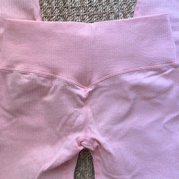 PHIT athletics / peach ribbed seamless leggings - new - Picture 3 of 7
